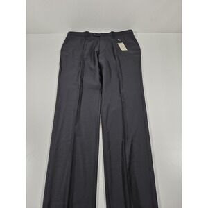 Galante Suit Pants Mens 38x36 Black Super 150s Wool Italy Dress Formal NWT